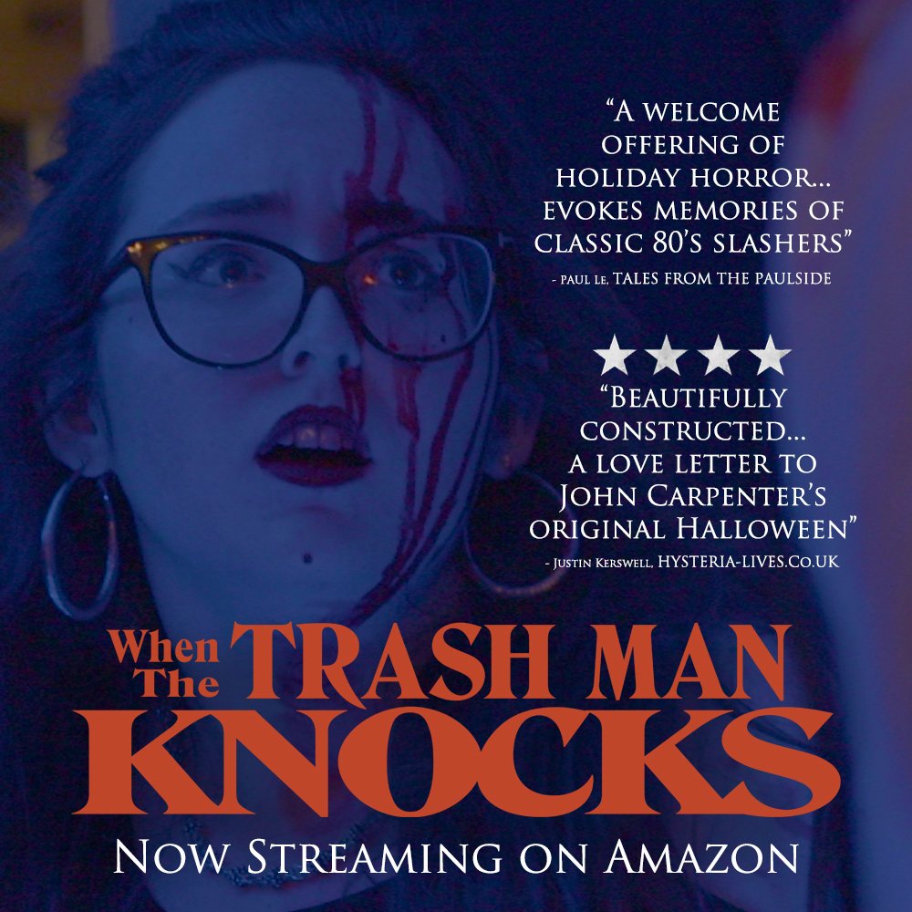 Answer the door. You can't hide forever. 

Experience the terror of WHEN THE TRASH MAN KNOCKS - now streaming exclusively on Amazon! 

#HorrorMovies #slashermovies #queerhorror