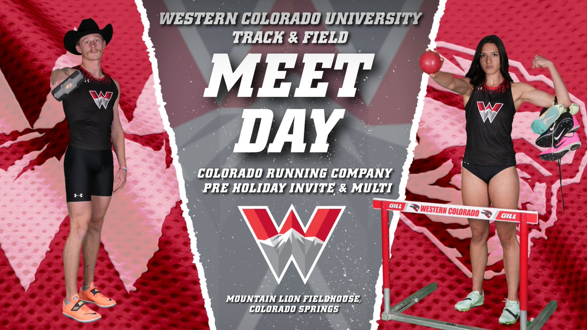 It's MEET DAY!

The multi-event athletes kick off the 23-24 Indoor Season with the Women's Pentathlon and Day 1 of the Men's Heptathlon at the CRC Pre-Holiday Invite and Multi! 

#FearTheNeers 
#ExcellenceElevated 
#7723