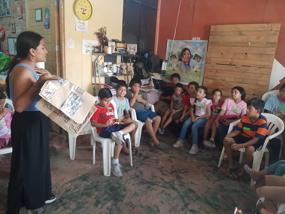 sepec_org's tweet photo. 📌Niños y niñas participando de talleres “Cuidado del medio ambiente y cambio climático" organizados por SEPEC y recibiendo “Lonches saludables”.
👉Comedor “Adita Torres Lescano”(Piura)
👉Comedor "San Antonio de Padua"(Chiclayo)
👉Comedor “María Parado de Bellido”(Lima) https://t.co/63yQRT4F1g