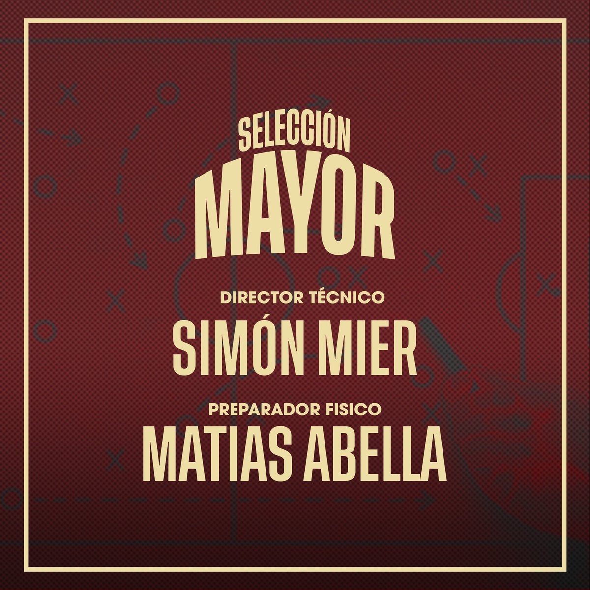 Cuerpo técnico de nuestras selecciones.