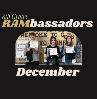 GCSD_Middle's tweet photo. GCMS is proud to announce our December Featured Staff and our Rambassadors!  Congratulations to Mr. Berke, Mr. Spieler, Mr. Bueltel, Mrs. Tadin and all the 6th, 7th and 8th grade Rambassadors! https://t.co/zzsTEDIp4Y