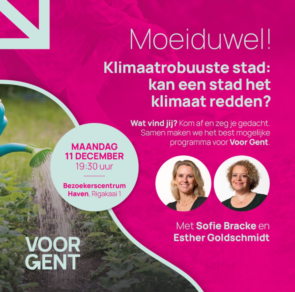 Tycho Van Hauwaert (@tycho_vh) on Twitter photo Maandag ben ik uitgenodigd voor debat samen met <a href="/DaanSchalck/">Daan Schalck</a> door @sofiebracke & <a href="/Esthergoldschm/">Esther Goldschmidt</a> over klimaatrobuust <a href="/Stadgent/">Stad Gent</a>. Over rol lokale besturen, de industrie in de Gentse haven en de inzet van adaptatie in de stad en nog veel meer. Meer info hier: voorgent.be/kalender/klima… Maandag ben ik uitgenodigd voor debat samen met <a href="/DaanSchalck/">Daan Schalck</a> door @sofiebracke & <a href="/Esthergoldschm/">Esther Goldschmidt</a> over klimaatrobuust <a href="/Stadgent/">Stad Gent</a>. Over rol lokale besturen, de industrie in de Gentse haven en de inzet van adaptatie in de stad en nog veel meer. Meer info hier: voorgent.be/kalender/klima…