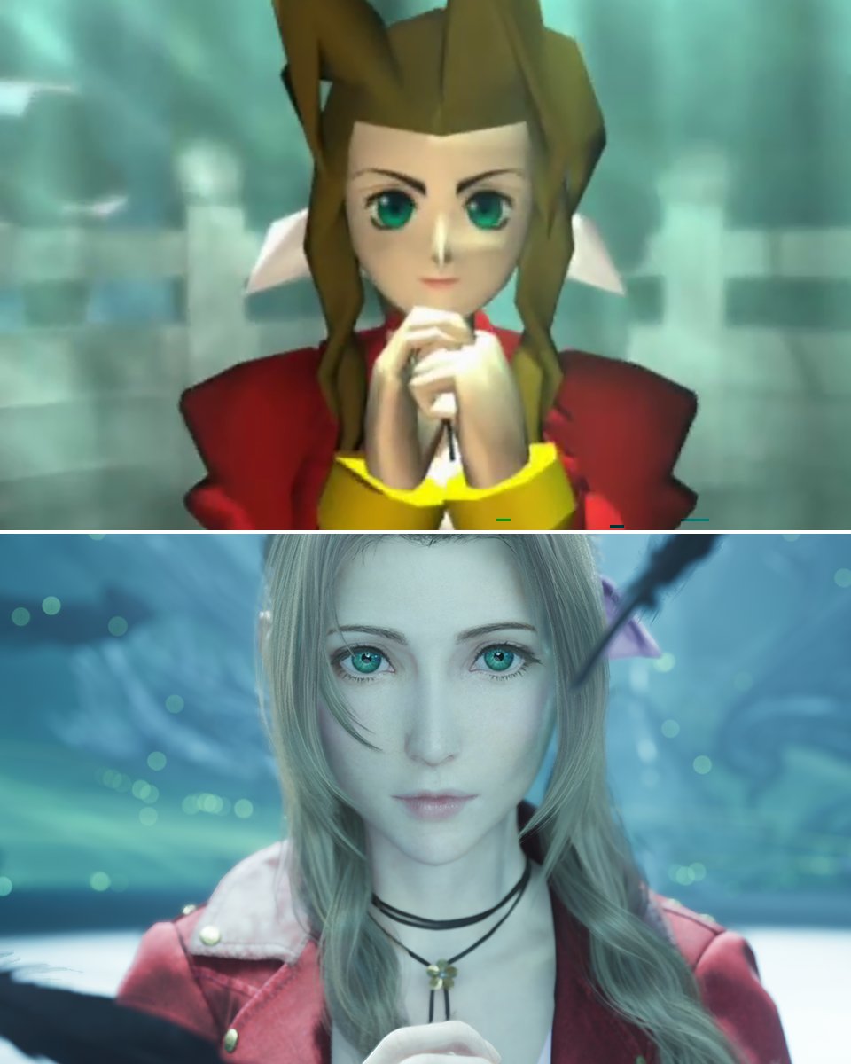 FINAL FANTASY VII on X: That glow up. #FF7R