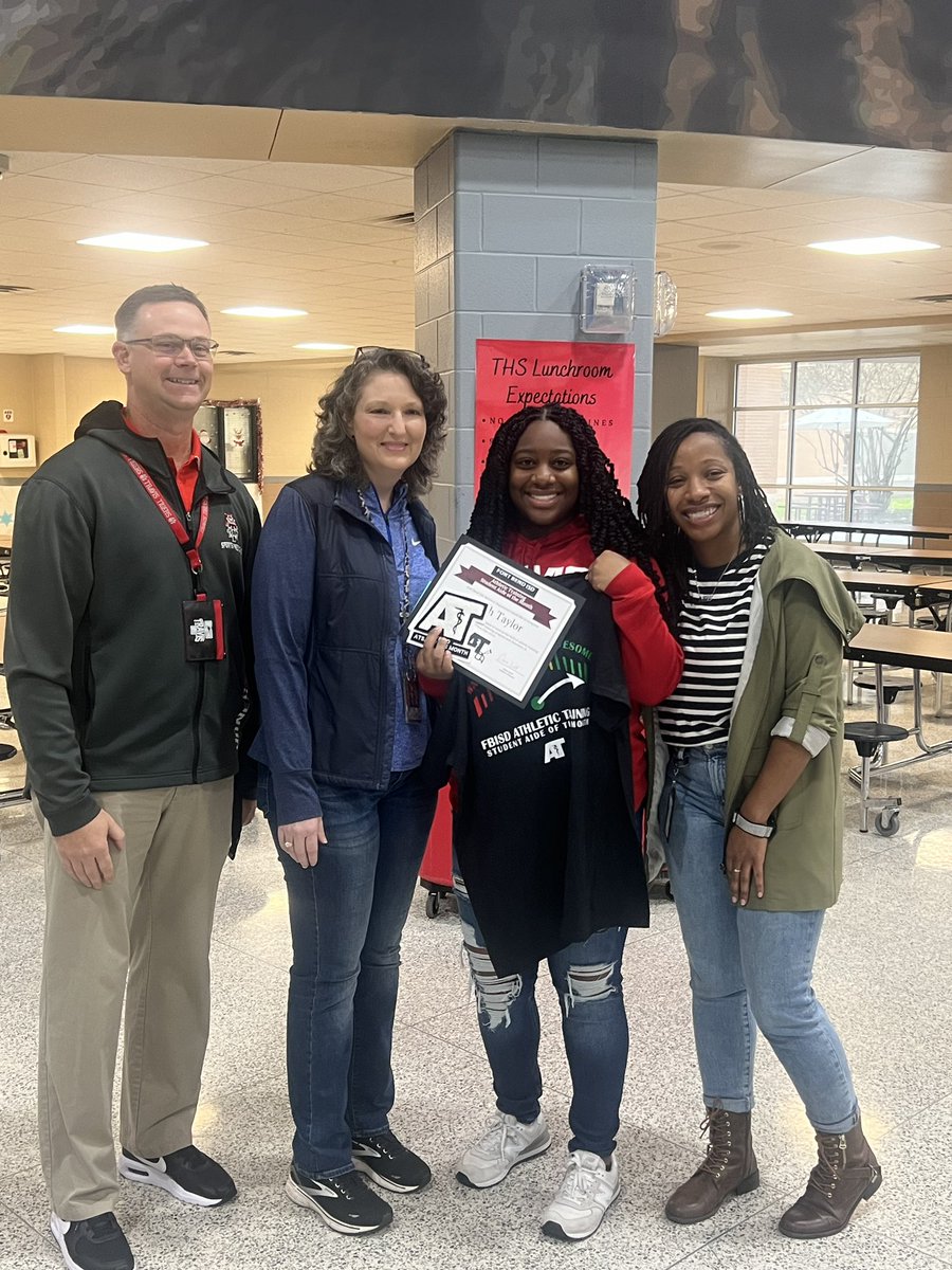 THS_Tigers's tweet photo. Congratulations to Nylah Taylor Student trainer of the month October and Jack Woodruff and Audrey Walters Fab award nominees for water polo. https://t.co/61NyPTGPsa