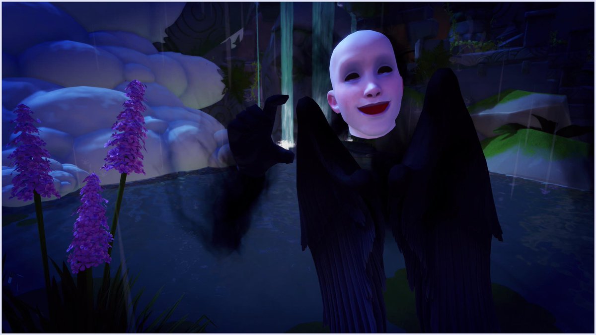 BravekidPR's tweet image. Well, I continued to play Dreamlight Valley, and this happened when I played the story of the Forgotten. I thought this was intentional. but apparently not. I hope this has not happened to anyone else. It would give anyone a nightmare.😂

#DisneyDreamlightValley #PlayStation5