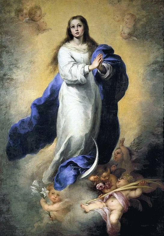 PJavierOR's tweet photo. Para mis amigos bárbaros católicos:
El 8 de dic se celebra la solemnidad de la Inmaculada Concepción de la Virgen, esto es, el recuerdo de que a María, por estarle reservada la misión de ser la Madre del Salvador, se le otorgó la gracia de ser concebida sin pecado original. Amén https://t.co/Z4emaTDI52