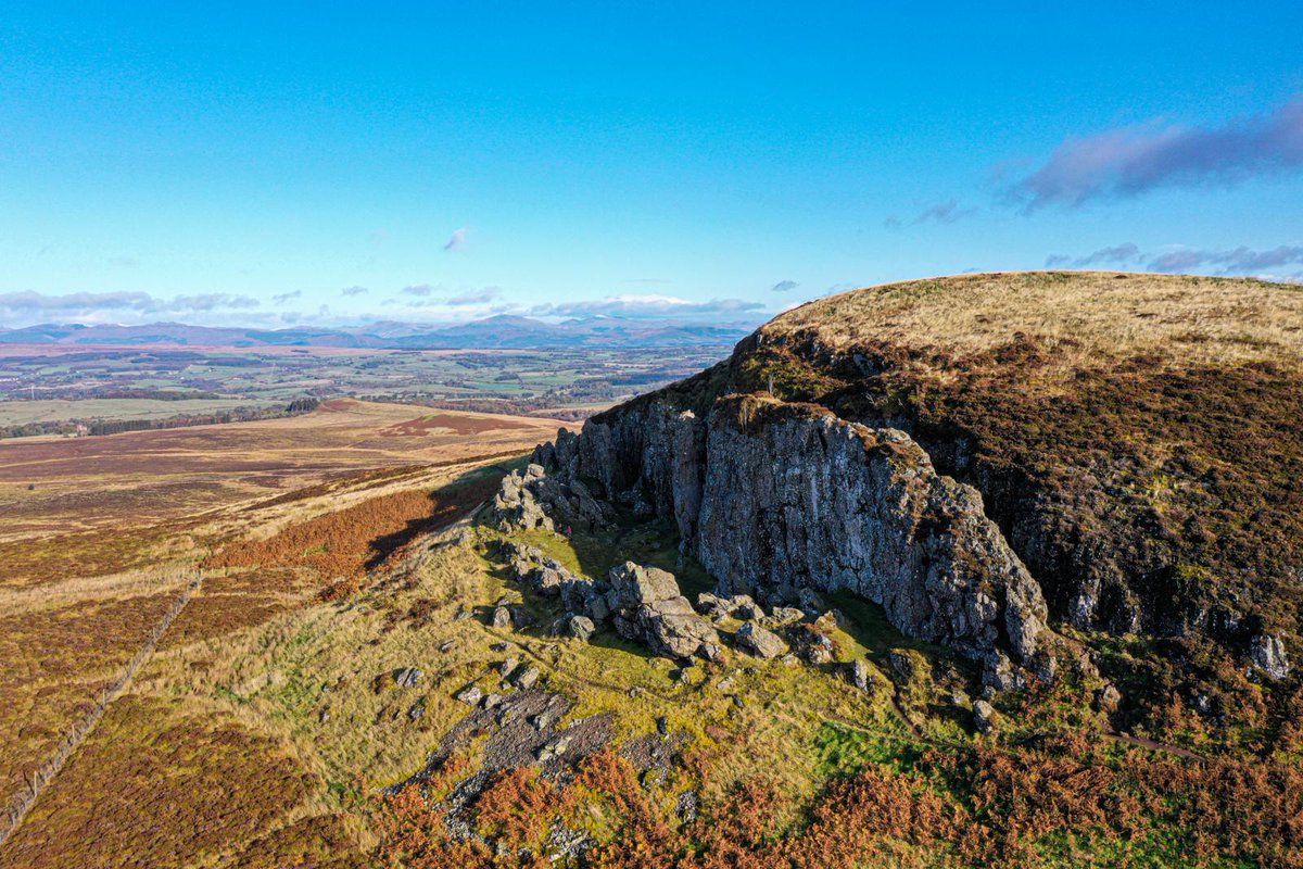 Believe it or not, you can actually walk through the chasm behind this slab of rock, plucked from the hillside by a glacier. The formation is known as The Whangie, and is found in the Kilpatrick Hills, north of Glasgow