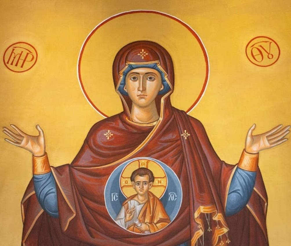 St. Irenaeus wrote, "Jesus Christ became Son of Man for this purpose: that humans might become the children of God." Heaven came to earth, humans were once again united with God, &amp; our exalted nature was restored. Let us rejoice in His incarnation, for God appeared in the flesh.