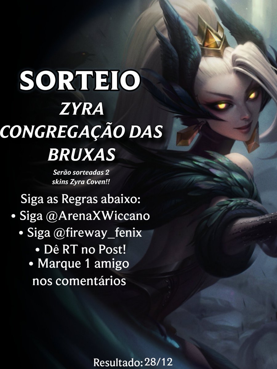 Teorias  Novas Skins Congregação das Bruxas e Zed Prestígio Projeto no  League of Legends 