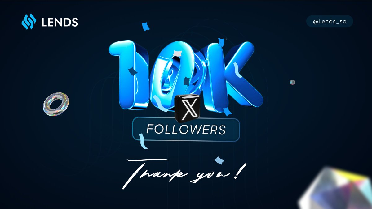 Well that didn't take long! Our community is now 10k strong! 

An extra special thank you to the 5k new followers who joined in the past 3 days alone!

A strong community is at the core of every good protocol, and we're delighted to have such a dedicated following already!
