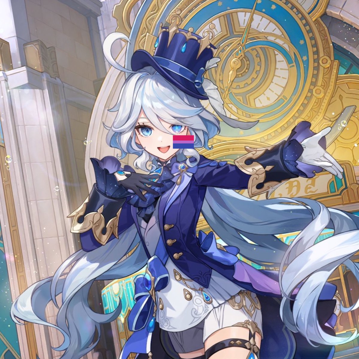 ArchonFontaine's tweet photo. Show me your favourite Bi character headcanon/canon/implied;; I’ll go first https://t.co/ssj4vADCKd