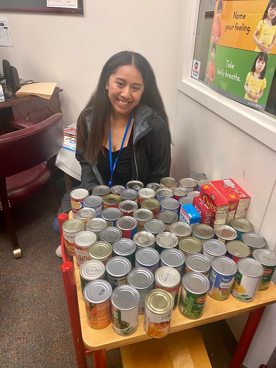 Cisneros Pre K (@cisneros_cubby) on Twitter photo A big thank you to this kind and lovely young lady from <a href="/UNTDallas/">UNT Dallas</a> for her canned food donation. Our Family Advocate, Ms. Zulma Prado will be able to add these to our Food 4 Kids program :)
zprado@ccgroup.org
Muchas gracias a esta amable y encantadora joven de UNT Dallas! A big thank you to this kind and lovely young lady from <a href="/UNTDallas/">UNT Dallas</a> for her canned food donation. Our Family Advocate, Ms. Zulma Prado will be able to add these to our Food 4 Kids program :)
zprado@ccgroup.org
Muchas gracias a esta amable y encantadora joven de UNT Dallas!