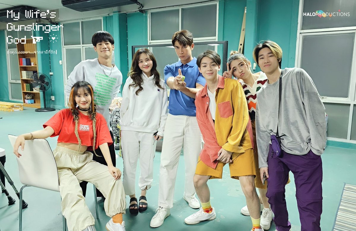 Halo Productions (@halothailand) on Twitter photo Q8 วันแห่งการรวมตัวกันครบแก๊ง คุณระพี vs แก๊ง GP 🩷🤭😂🎮🎬
MY WIFE SERIES x MEW
<a href="/MSuppasit/">mewsuppasit</a> <a href="/aom_sushar/">Sushar Manaying</a>
#ถึงคุณภรรยาจากสามีที่รัก #MyWifesGunslingerGod #HaloProductions #MewSuppasit #AomSushar #ข้าวไทธัญญ์ #เอ๋ยสุธาดา #พีเจมหิดล #ไตเติ้ลเตชินท์ #เจนกุลจิราณัฐ Q8 วันแห่งการรวมตัวกันครบแก๊ง คุณระพี vs แก๊ง GP 🩷🤭😂🎮🎬
MY WIFE SERIES x MEW
<a href="/MSuppasit/">mewsuppasit</a> <a href="/aom_sushar/">Sushar Manaying</a>
#ถึงคุณภรรยาจากสามีที่รัก #MyWifesGunslingerGod #HaloProductions #MewSuppasit #AomSushar #ข้าวไทธัญญ์ #เอ๋ยสุธาดา #พีเจมหิดล #ไตเติ้ลเตชินท์ #เจนกุลจิราณัฐ