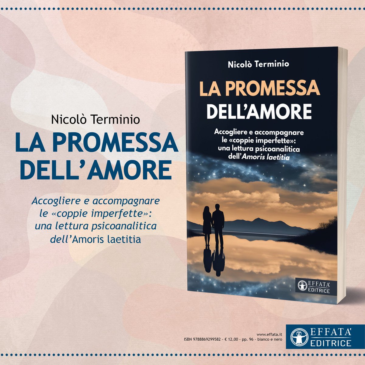Da oggi in libreria e negli store online.
#amore #promessa #coppia #creatività #generatività #testimonianza #psicoanalisi 
<a href="/EffataEditrice/">Effatà Editrice</a>