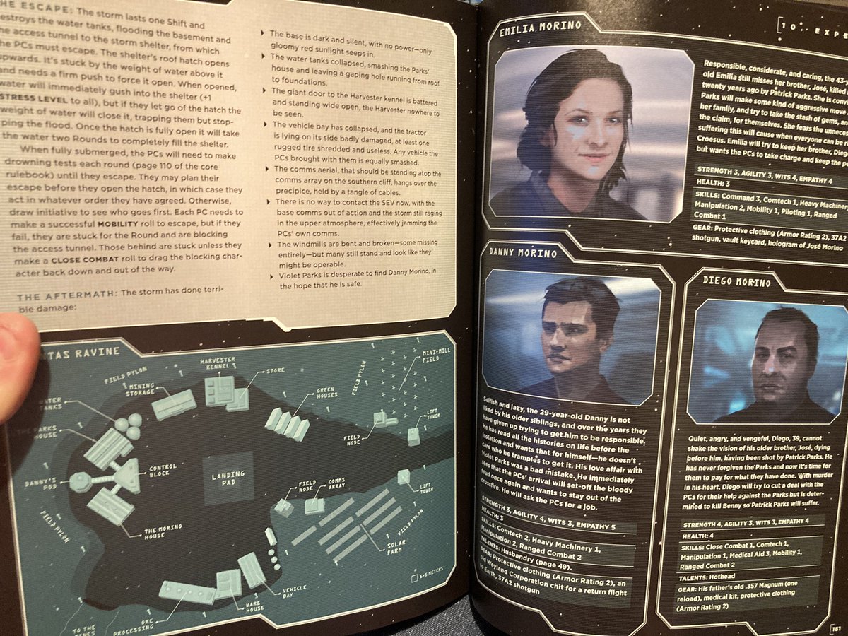Look what’s just landed in the UK to cheer me up! BUILDING BETTER WORLDS - a campaign module for the excellent ALIEN RPG.