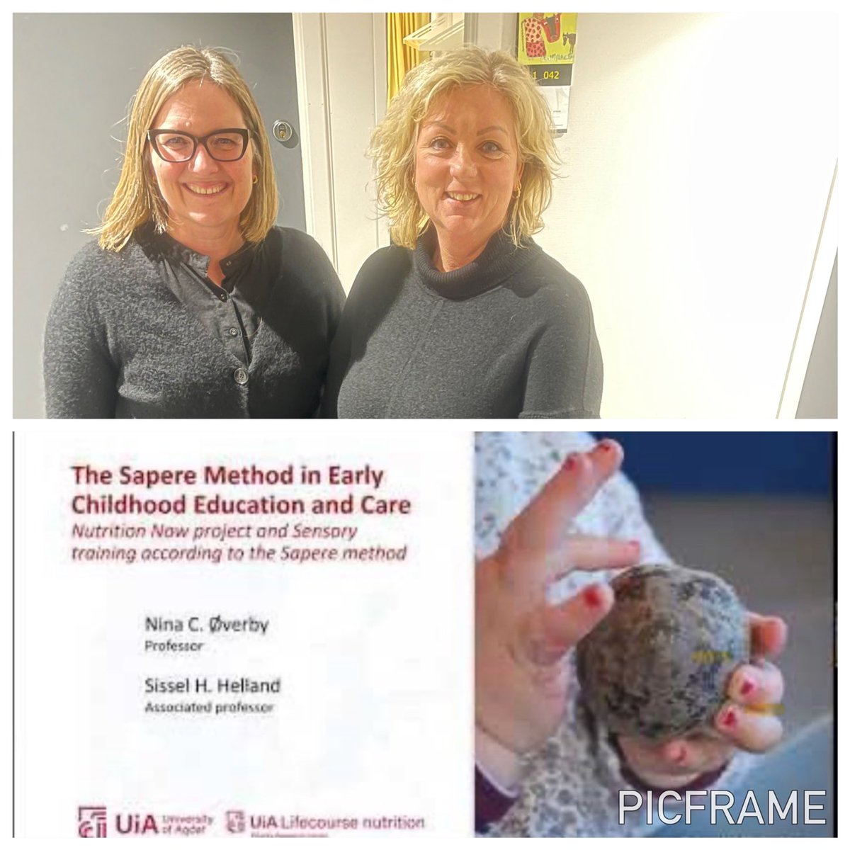 So happy to share our research on the Sapere method in kindergartens for the Sapere International network yesterday. Interesting discussions on how to improve child diet through sensory education! 🥦🍎