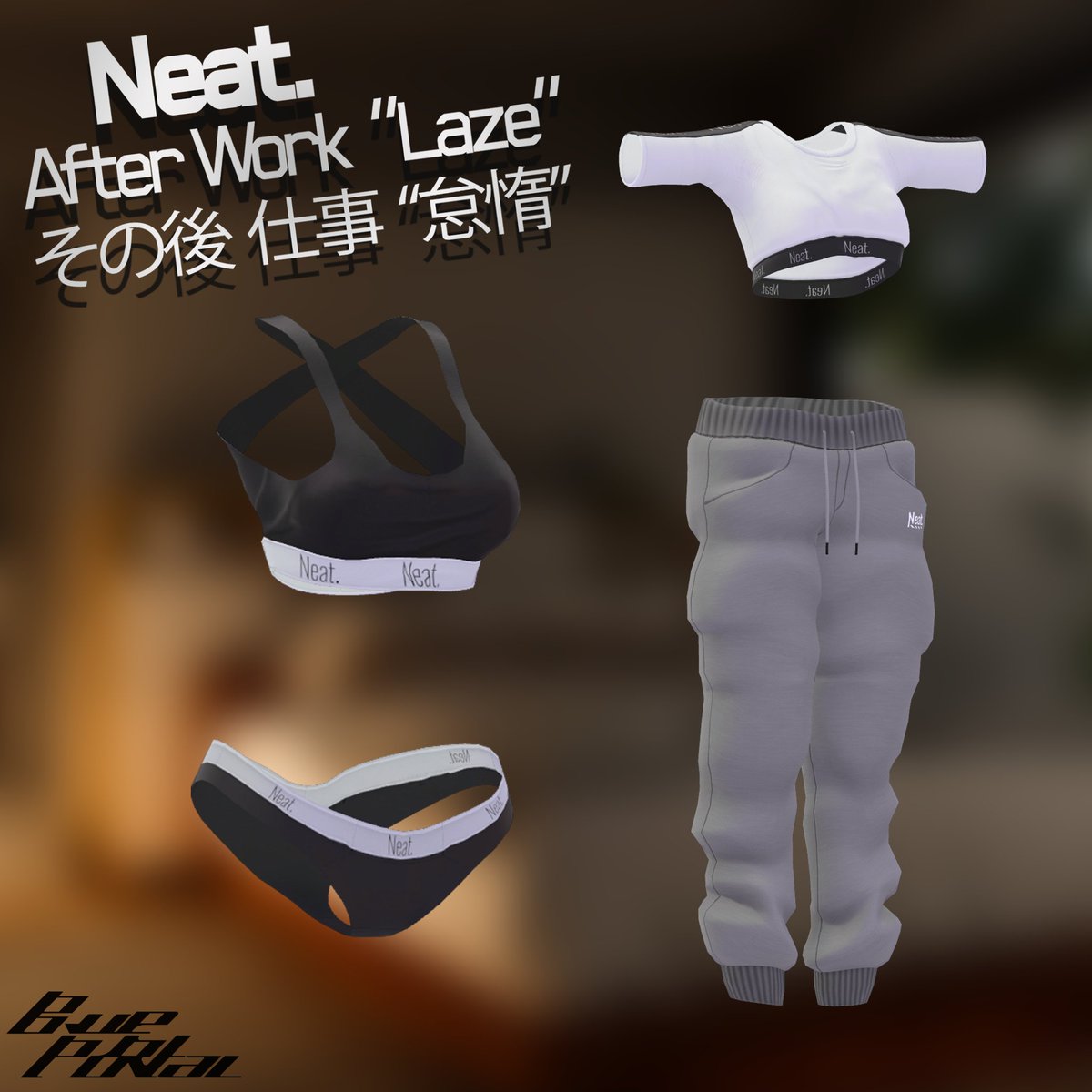 BluePortal77's tweet photo. 🎁New Outfit Release + Giveaway 🎁
https://t.co/FTiXyTJeh2

After Work “Laze” is out now!
I am giving away 5 Gifts!
To enter: Like Repost &amp; follow!

The Outfit is a comfy outfit to be lazy in!
The giveaway will end on Monday!
#NeatClothing #VRChat #booth_pm https://t.co/iy0jnSnRYG