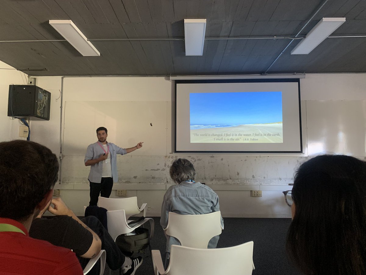 UNDECIMAR (@undecimar) on Twitter photo Presentes en el Congreso Uruguayo de Zoología #CUZ Nuestro colega Juan Licandro <a href="/LicandroJuan/">Juan Licandro</a> presentó avances de su Tesis de Maestría “Efectos del clima en atributos poblacionales del berberecho Donax halneyanus en una playa arenosa de Uruguay: un análisis de 40 años”🌬️🌊🌡️ Presentes en el Congreso Uruguayo de Zoología #CUZ Nuestro colega Juan Licandro <a href="/LicandroJuan/">Juan Licandro</a> presentó avances de su Tesis de Maestría “Efectos del clima en atributos poblacionales del berberecho Donax halneyanus en una playa arenosa de Uruguay: un análisis de 40 años”🌬️🌊🌡️