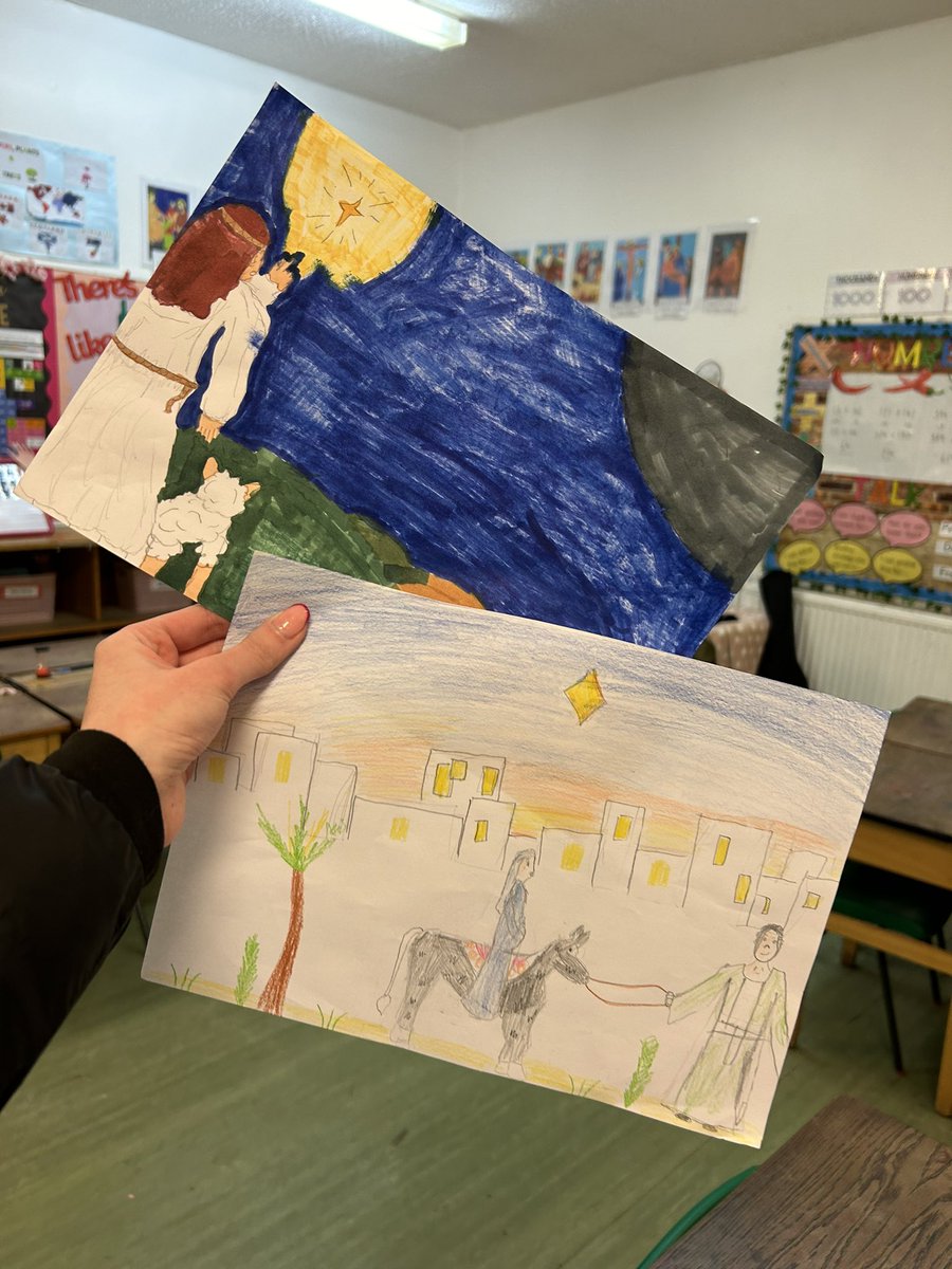FernhillRE's tweet photo. A little snapshot of some of our Primary @MissioScotland #ChristmasArt entries!! Big well done to @fernhillp5 @fernhillp6 @fernhillp4 and @FernTransitus - fingers crossed 🤞! #ForeverThrive #MissionMatters #FaithInAction #Committed 🩵💛✝️ https://t.co/aksGvz94sg