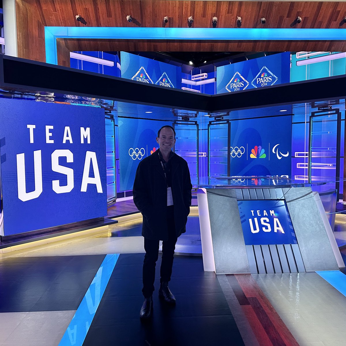 Spent the past few days at NBC Sports for the US Olympic & Paralympic Committee board meeting. Such an impressive facility and innovative team. Their enhanced plans for the Paris Games will be 🔥