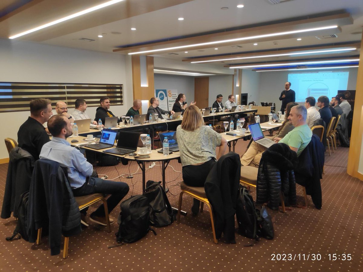 CyberSecDome - EU project tweet media