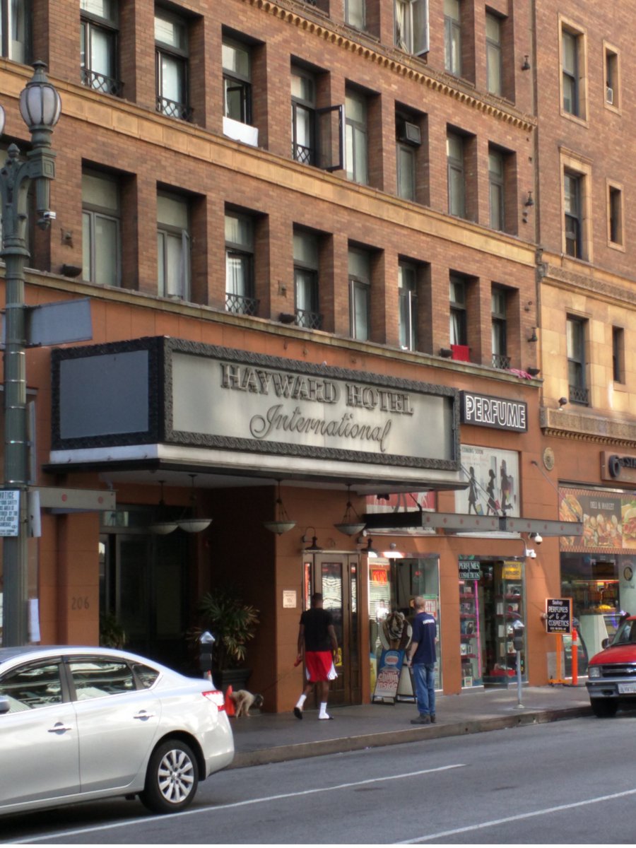 NEW DAILY DEATH! Dec 8, 1929 – Gregory Woodford and JA Pursley fall from the 7th floor of the Hayward Hotel. They were sitting on the windowsill when Woodford had playfully slapped Pursley on the chest; Pursley overbalanced and fell, his legs tangling with Woodford's..