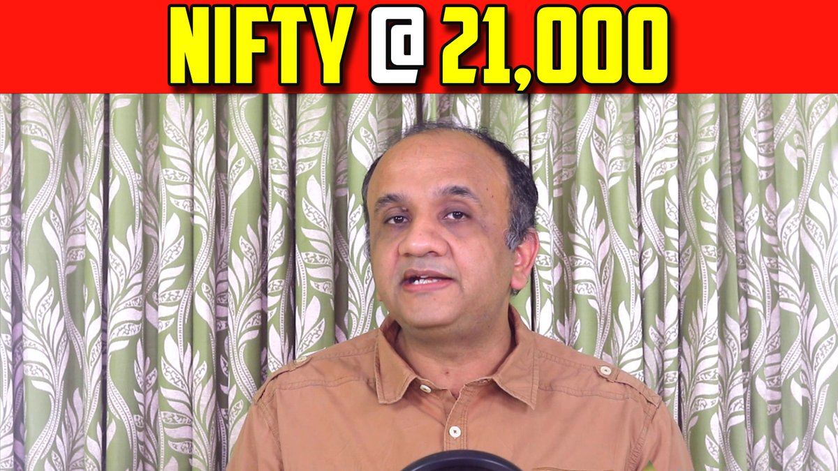 🔴🔴 Nifty at 21000 youtu.be/iYJU7U2-Cbo?fe… via @YouTube