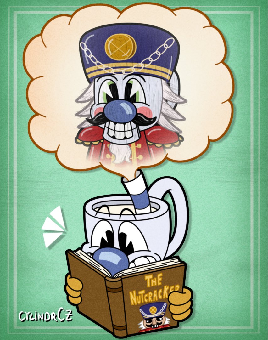 funkheadfnf's tweet image. Mugman likes getting a bit of reading in every now and then!

(art by @CylindrCZ)
[#funkhead #fnf #cuphead #fnfmod]