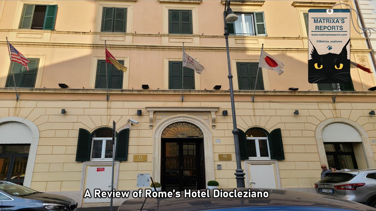 Matrixaexplores's tweet image. Check out our review of Rome Italy&apos;s Hotel Diocleziano

youtu.be/WT9Ic4k0_FI

#matrixaresearchgroup #matrixaexplores #travel #travellife #travelblog #travelblogger #hotel #explore #traveltips #research #traveling #travels #worldtraveler #hotels #travelgram #traveladdict #rome