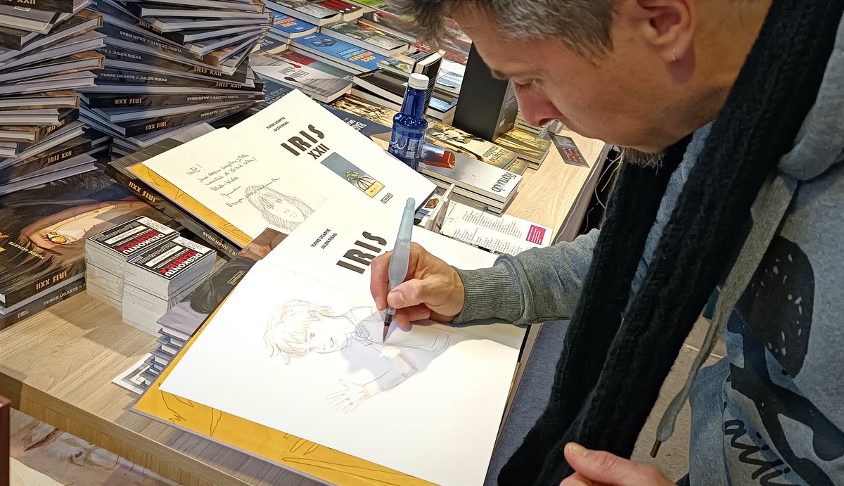 Julen Ribas eta Yurre Ugarte, 'Iris XXII' sinatzen! 🖌️✨