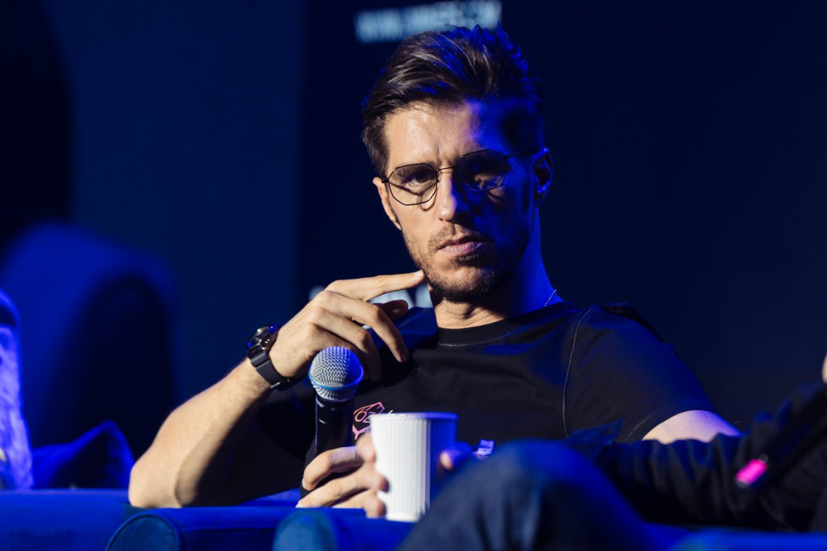 BlLife_Forum's tweet image. 📸 @MendeMatthias – crypto influencer, co-founder of the Dubai Blockchain Center, and CEO/founder of @BonuzMarket, captured at #BlockchainLife2023.