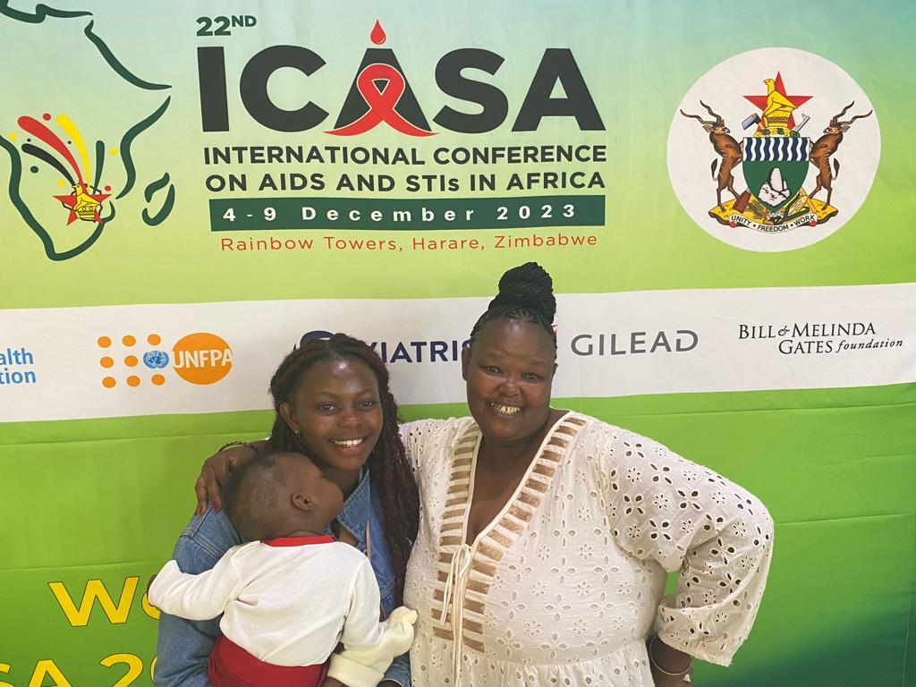 Great to have Coalition Ambassadors Miriam and Dudu, along with other advocates at #ICASA2023. #ReachAllChildren