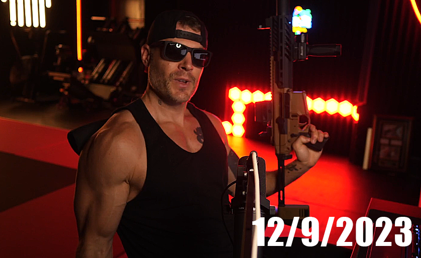ZssBecker's tweet photo. New vids shot, edited done, dropping sometime between 3am and 7am tomorrow morning.

Probably the dumbest intro I've ever shot. My MIC is wrecked.

Tomorrow we leave the filthy unpacked heaven behind and prep to rub our family faces in our biblical gains come X-Mas dinner. https://t.co/dXaHqQEIMn