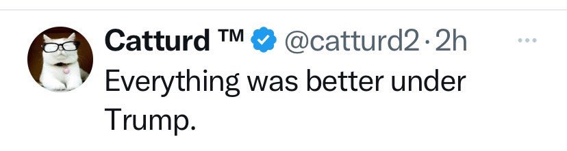 daviddunn177's tweet photo. Unemployment went as high as 14.7%.

The Taliban were let out of prison in Afghanistan.

We were #1 in the world with Covid deaths.

Catturd misses those days. https://t.co/U1dPolfsXd
