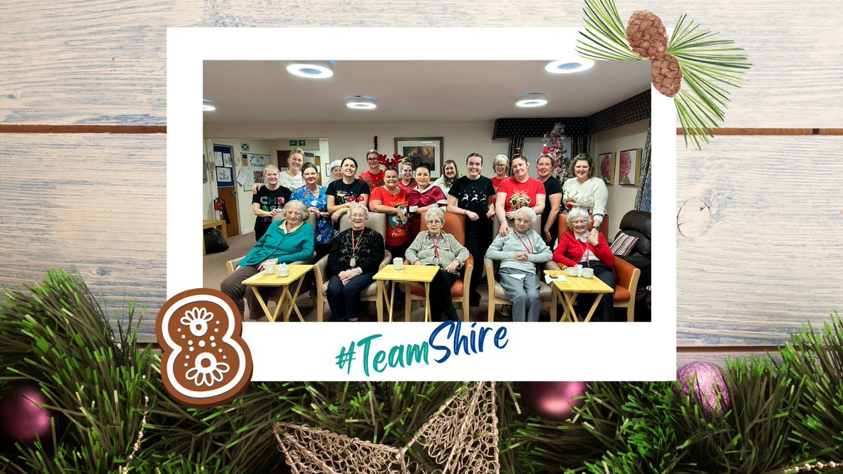 Happy December 8th, we're delighted to introduce staff and residents from Ythanvale Care Home. Thank you to the fab team who work so hard to provide excellent care, alongside daily activities and a wonderful community. #TeamShire #caringcareer