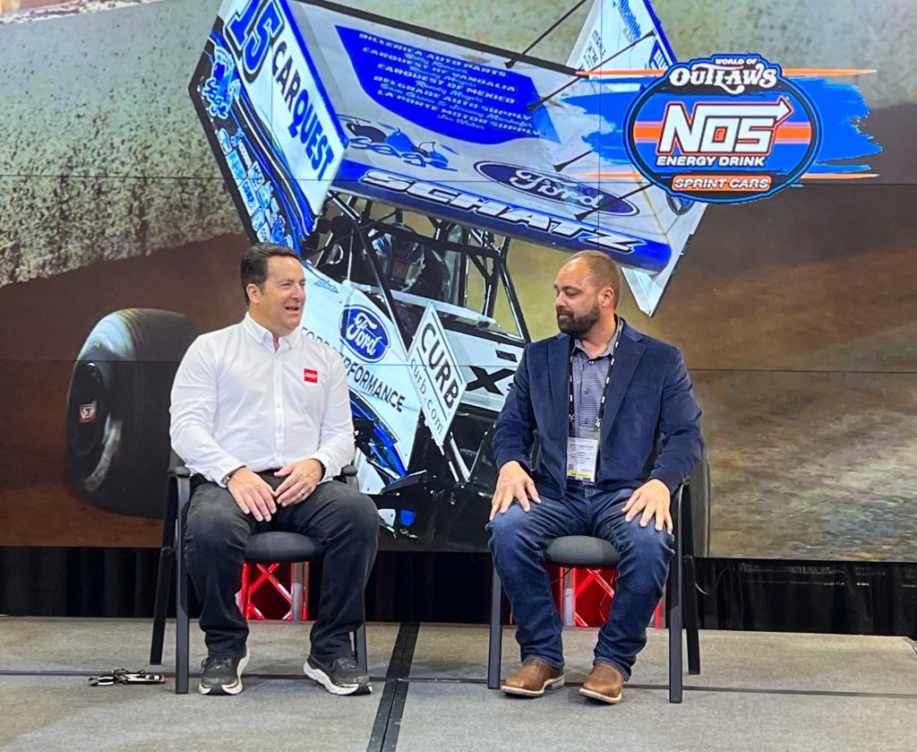 Thanks to @SPEEDSPORT for having @DonnySchatz on their @prishow stage today!