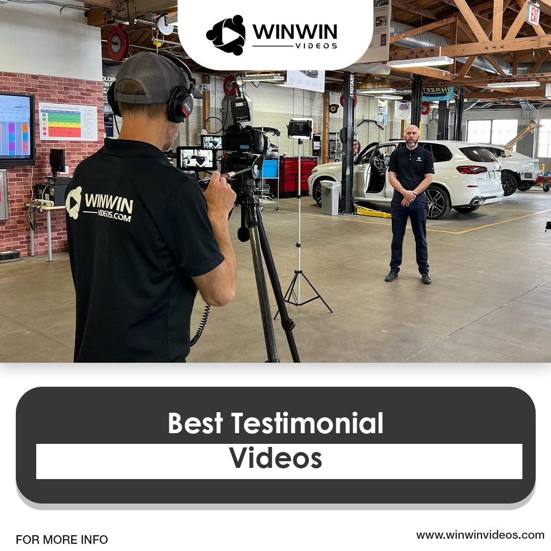 WinWinVideos's tweet image. Unveil the essence of trust. WinWinVideos specializes in curating the best testimonial videos. Watch as satisfied clients become your best advocates. Let’s create testimonial magic!

bit.ly/3E9nT1w

#winwinvideos #marketing #specialize #testimonial #videos #satisfied