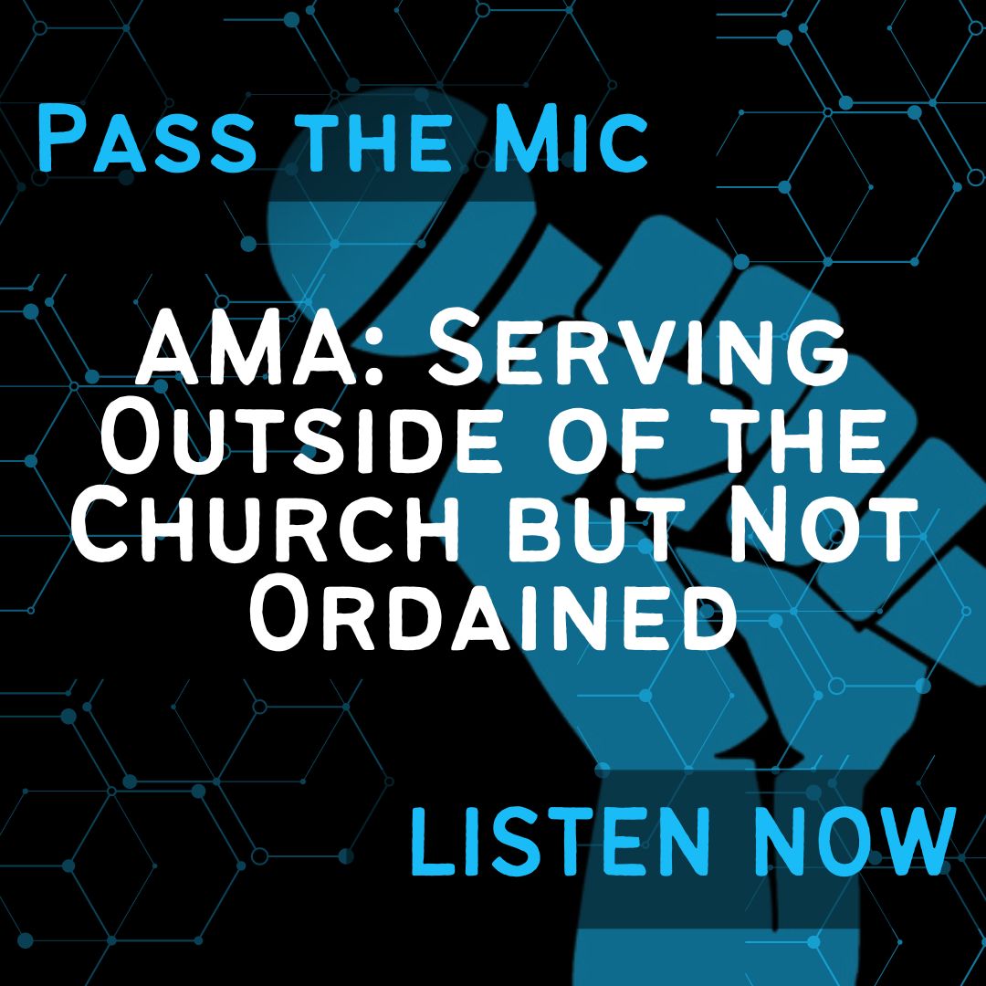 Pass The Mic LIVE AMA from Philly. Jemar Tisby offers advice for those wishing to serve outside of formal church ministry.

bit.ly/3tWnjT2