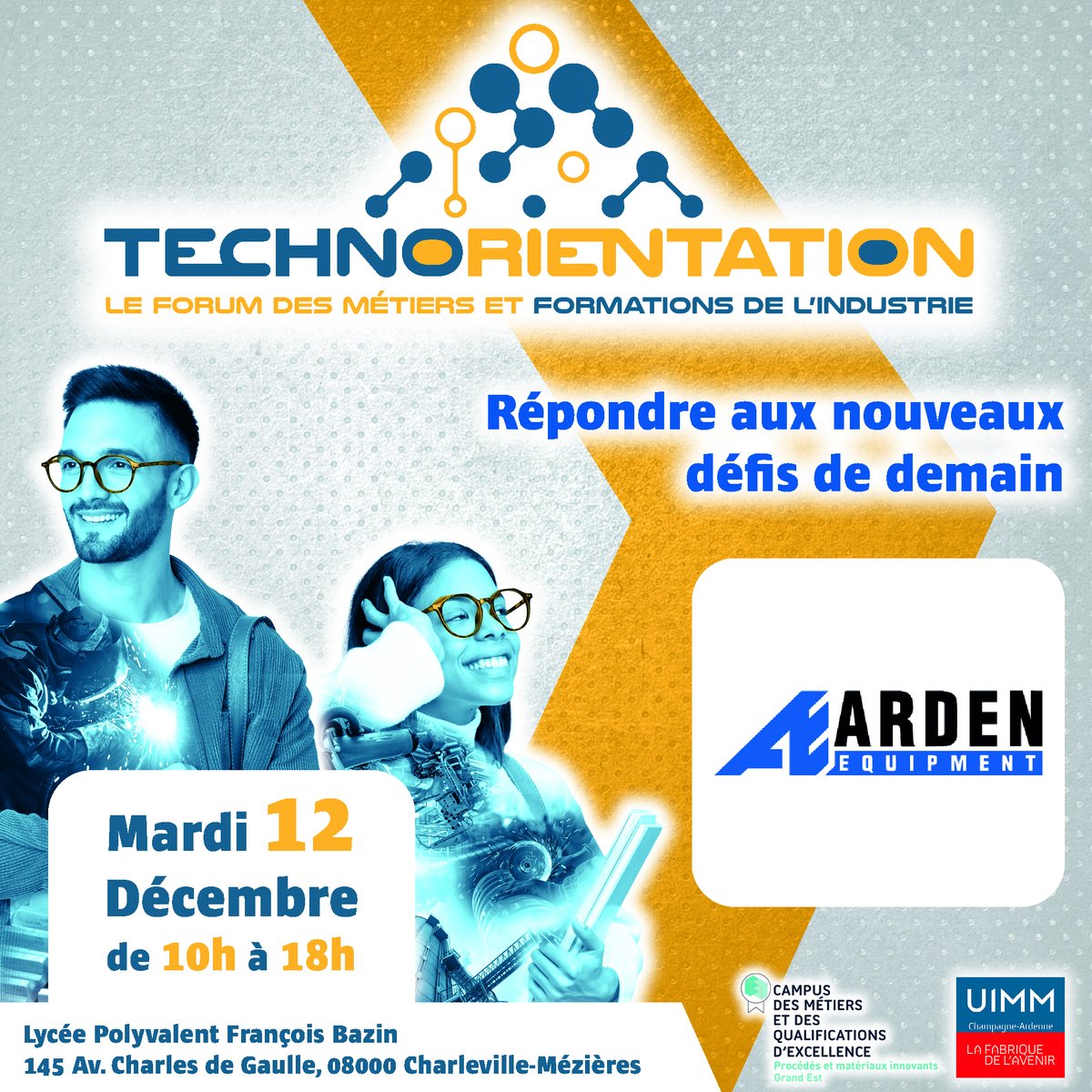 cmqpmica's tweet photo. Arden Equipment - Répondre aux nouveaux défis de demain
Une gamme d'outils englobant les travaux publics, la démolition, le recyclage, la valorisation, le terrassement, la reprise de matériaux...
Avec nous chaque outil a son superpouvoir !
Rendez-vous au Forum #Technorientation⬇️ https://t.co/IfL0bFlthq
