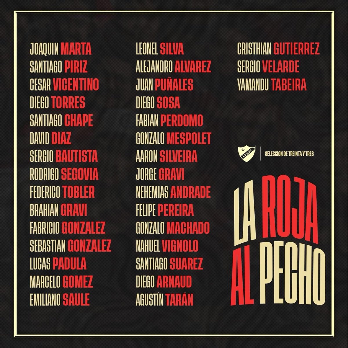 📋🔴 | 𝗖𝗢𝗡𝗩𝗢𝗖𝗔𝗗𝗢𝗦 𝗦𝗘𝗟𝗘𝗖𝗖𝗜Ó𝗡 𝗠𝗔𝗬𝗢𝗥.