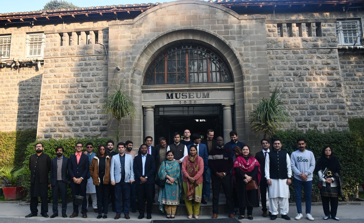 fsaisbpk's tweet photo. Today, diplomats undergoing training at FSA - 29th JDC, 43rd SDC, and 38th MCMC - visited Taxila Museum and Dharmarajika Stupa. They appreciated Pakistan’s Buddhist heritage and learned about the history of the archaeological site. https://t.co/wK4G4crcV5