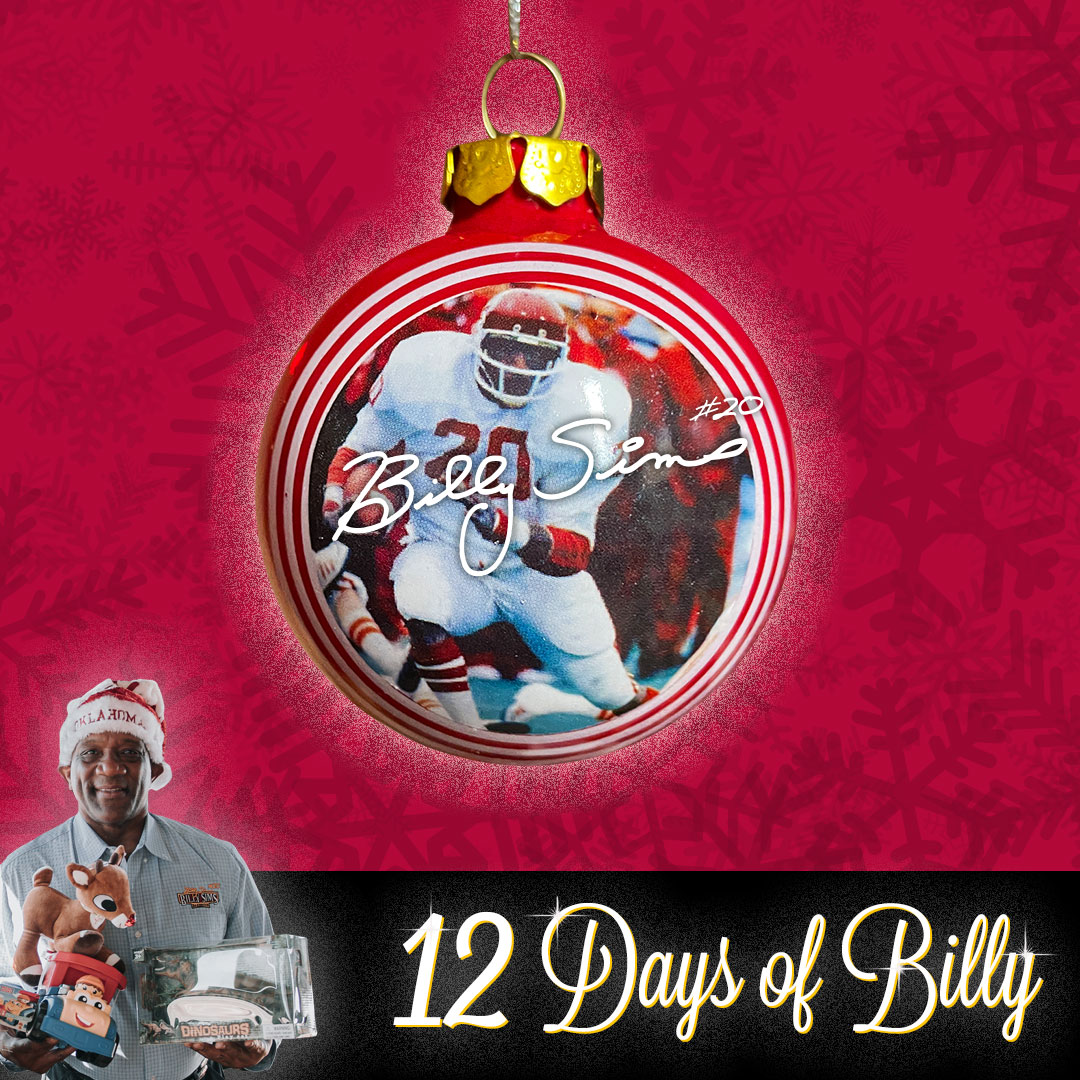 RealBillySims's tweet photo. Day 9 giveaway of the 12 Days of Billy is an autographed Billy Sims ornament!

RULES:
1. LIKE &amp; RESHARE this post
2. FOLLOW my page https://t.co/6ZK9VVGFsw