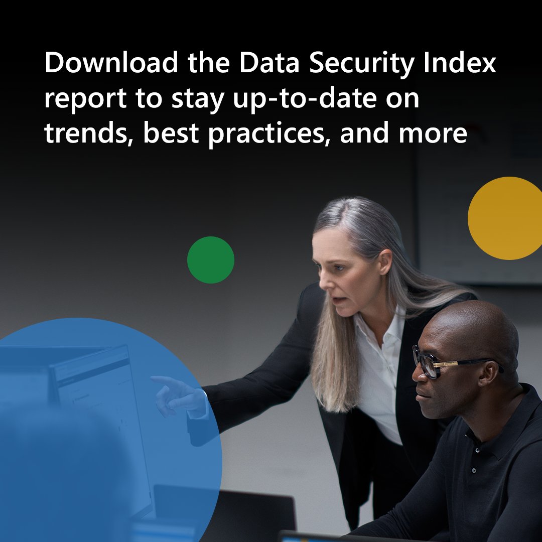 msftsecurity's tweet image. A multinational survey of 800 security professionals to identify current data protection trends resulted in some unexpected findings.
Get the Data Security Index report that brings it all together, including challenges, attack statistics, and more: msft.it/6011iRLcT