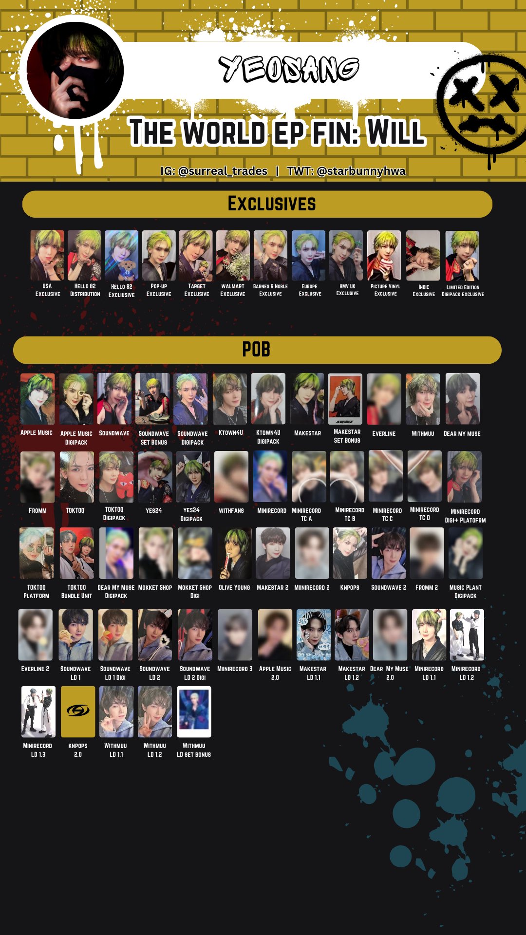 ATEEZ メンバーコンプ24枚セット　makestar soundweve ATEEZ メンバーコンプ24枚セット makestar soundweve X-এ melody🧃: