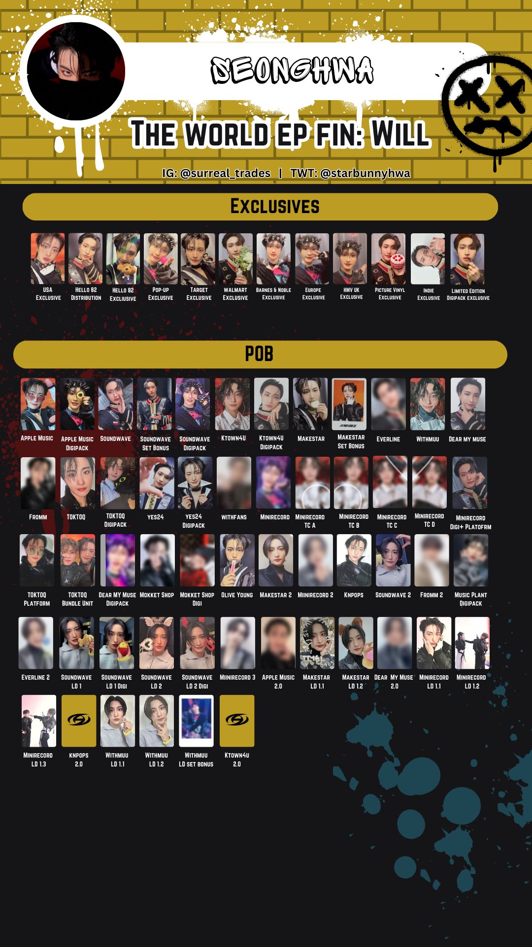 ATEEZ メンバーコンプ24枚セット　makestar soundweve ATEEZ メンバーコンプ24枚セット makestar soundweve X-এ melody🧃: