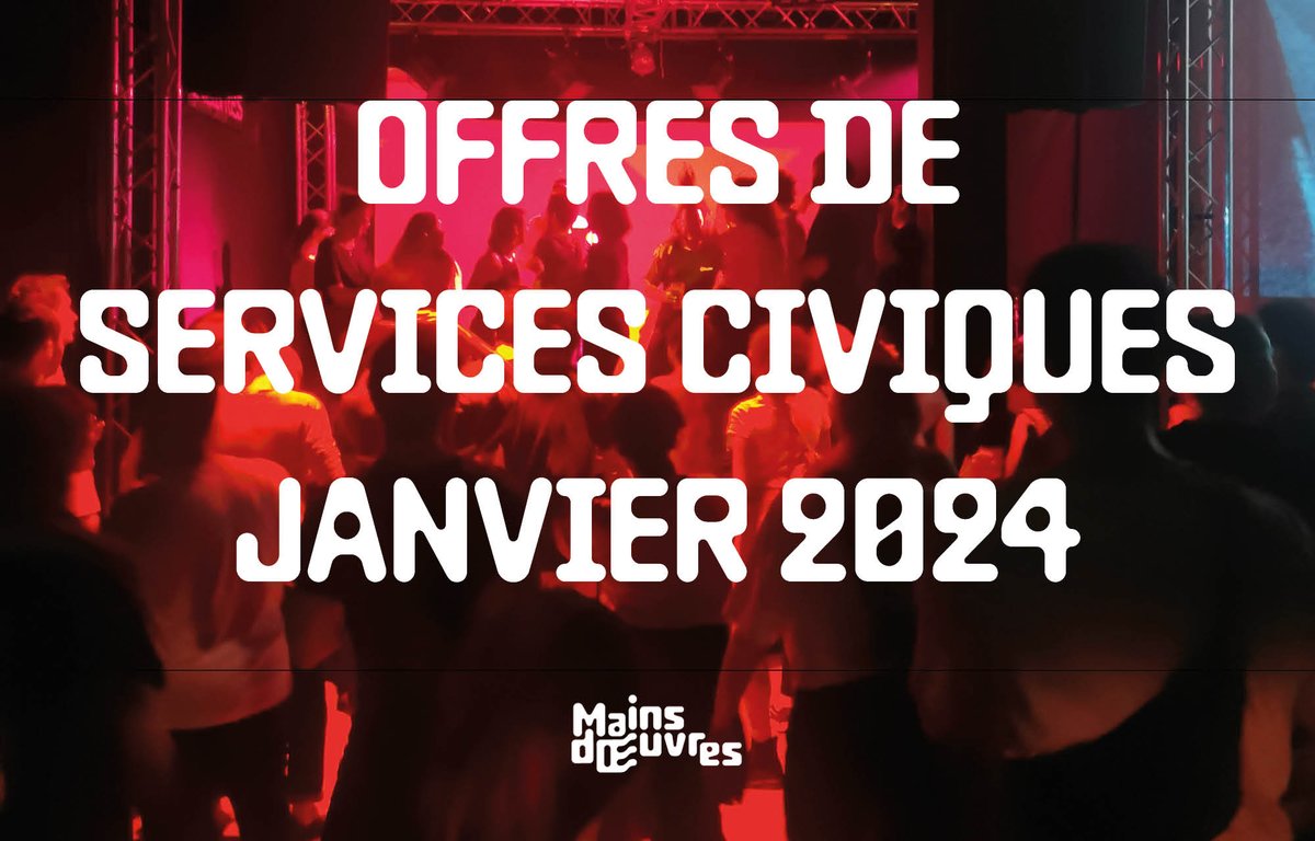 Mains d’Œuvres propose 6 offres de volontariat en service civique pour la rentrée 2024 !
Toutes les infos et fiches de poste sont par ici ►►► lnkd.in/eAw8cGEv