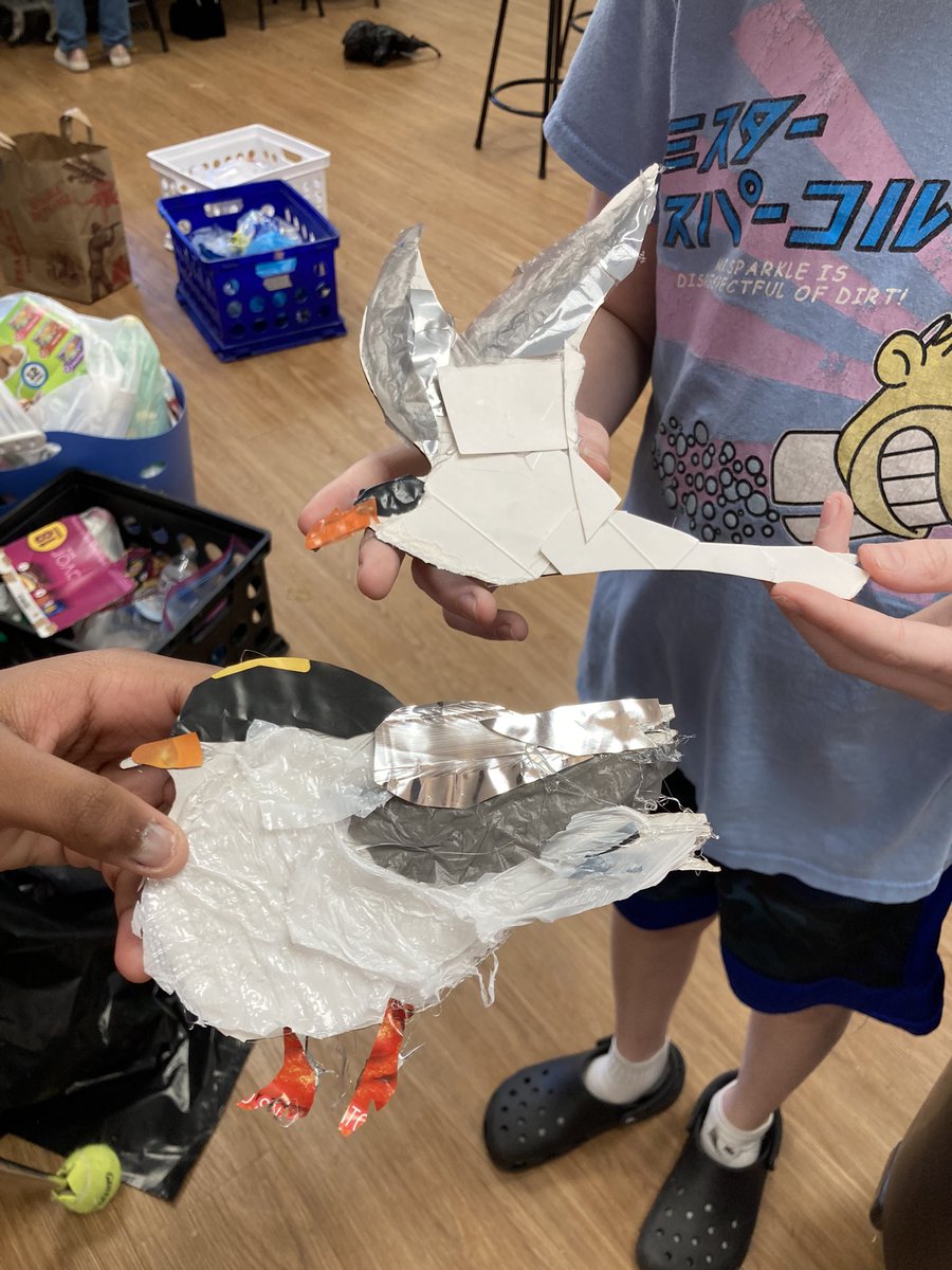 Matty Hardy (@matty_hardy1) on Twitter photo This might just be my favorite PBL! 6th Sci students assessed the impact of pollution on seabird endangerment, & are raising awareness about the problem by creating collages of arctic terns from plastic they diligently collected! #HCS_Science <a href="/VWeLabs/">VW eLabs</a> <a href="/glowforge/">Glowforge</a> <a href="/normalparkmm/">Normal Park Museum Magnet School</a> This might just be my favorite PBL! 6th Sci students assessed the impact of pollution on seabird endangerment, & are raising awareness about the problem by creating collages of arctic terns from plastic they diligently collected! #HCS_Science <a href="/VWeLabs/">VW eLabs</a> <a href="/glowforge/">Glowforge</a> <a href="/normalparkmm/">Normal Park Museum Magnet School</a>