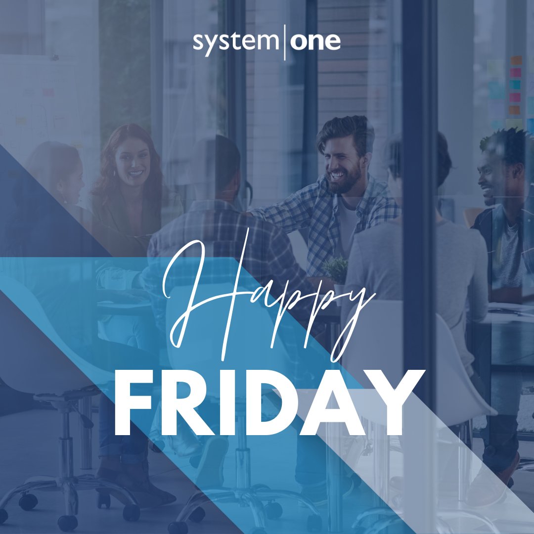 Another week down! A restful weekend will leave you feeling refreshed and ready for the week ahead. Take time this weekend for a little extra recharge!

#SystemOne #recruiting #jobsearch #jobhunt #happyfriday #corporatejob #newjob