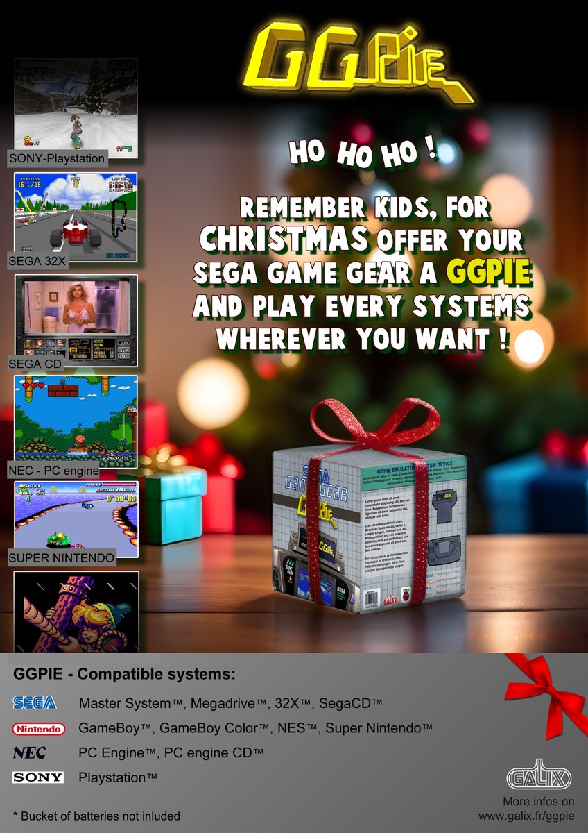 Galix's tweet photo. Hey, Xmas is coming guys ... 
Make the right choice ! 🎅🎁🎮 https://t.co/ulkrQyhw7g