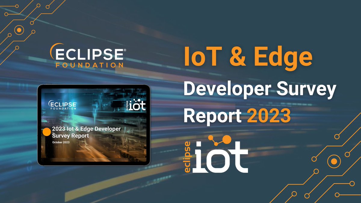 The 2023 #IoT & #Edge Developer Survey Report features valuable recommendations for enterprises in the IoT and edge computing space based on developer preferences and new industry realities. Download the report today: hubs.la/Q02cvQxG0 #opensource #IIoT #EdgeComputing